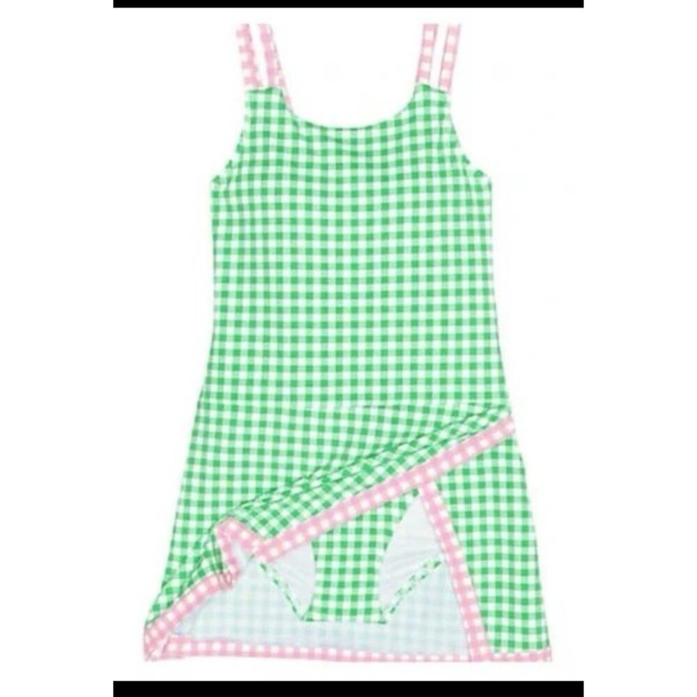 Lands' End Draper James Womens Tummy Control Swim Dress 1 Piece Size 6 NWOT - Picture 3 of 9